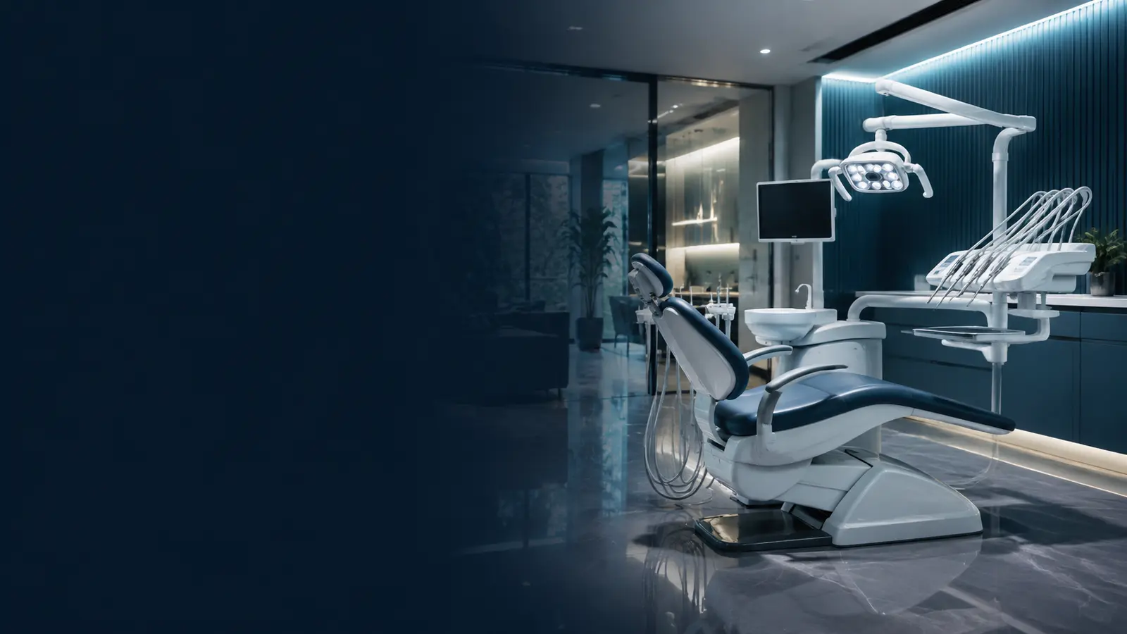 Modern dental klinik kurulumu