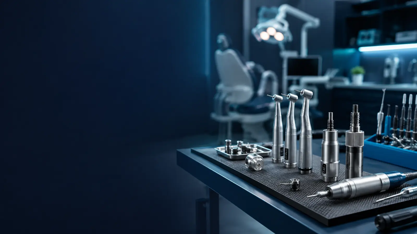 Dental cihaz teknik servis çalışma alanı