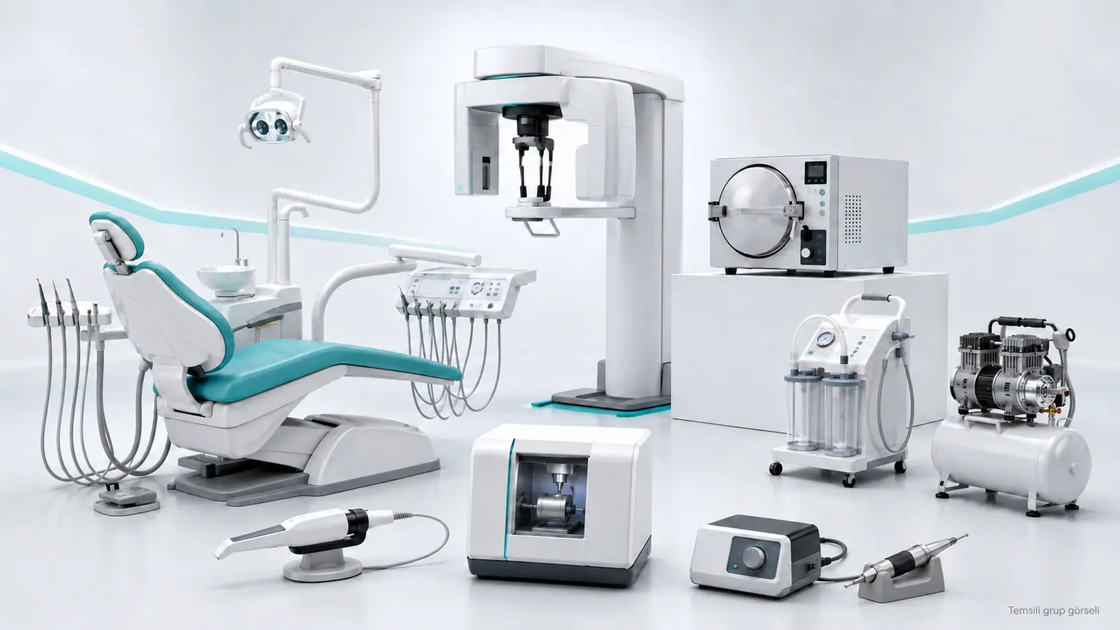 Temsili dental cihazlar grup görseli – Kavitron Teknik Servisi